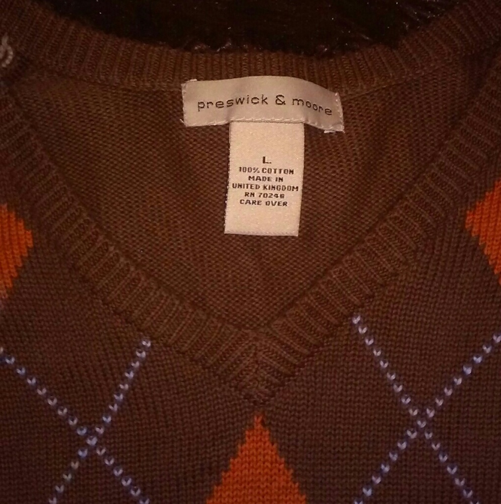 3/$15 6/$25 Preswick & Moore Sweater Vest